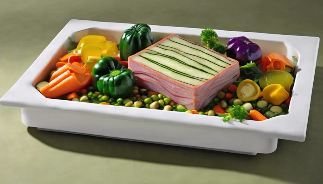 découvrez notre délicieuse recette de terrine de légumes à la façon troisgros, une harmonie de saveurs et de couleurs qui ravira vos papilles. parfaite pour vos repas en famille ou entre amis, cette terrine saine et esthétique surprendra vos convives tout en mettant en valeur les légumes de saison.