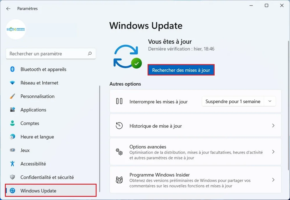Comment vérifier l&rsquo;installation des mises à jour sur votre PC Windows 11 ?