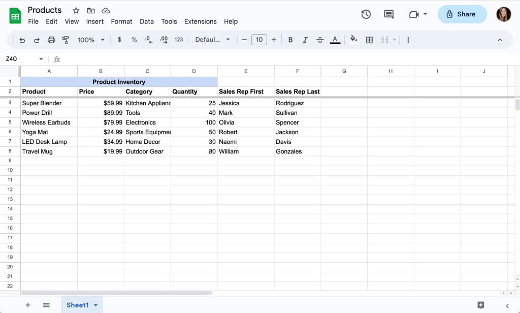 Google Sheets : le manuel ultime pour bien démarrer avec le tableur en ligne de Google