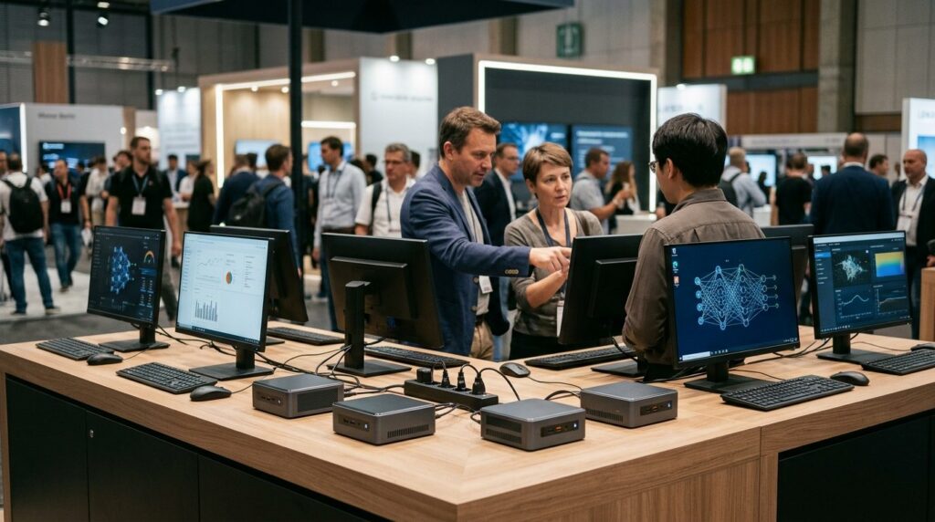 GEEKOM dévoile à l’IFA 2026 quatre mini PC optimisés pour l’intelligence artificielle locale