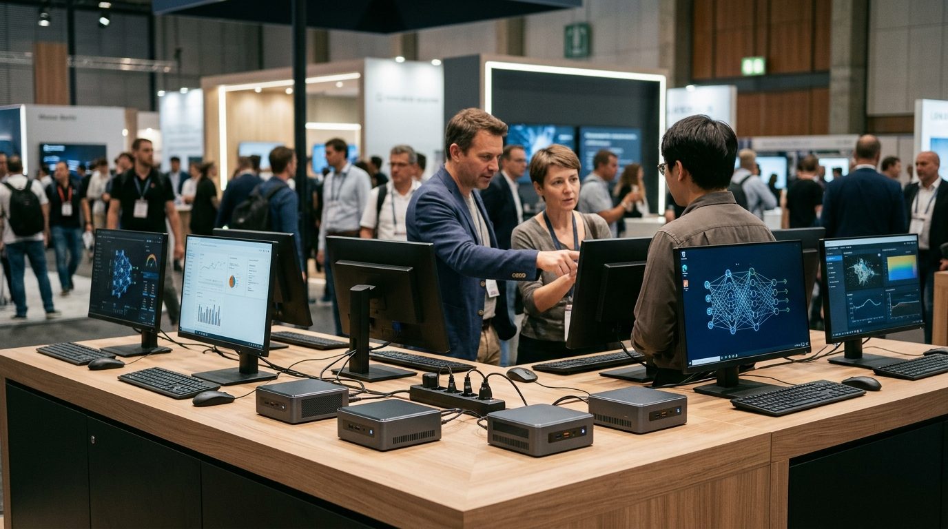 GEEKOM dévoile à l’IFA 2026 quatre mini PC optimisés pour l’intelligence artificielle locale