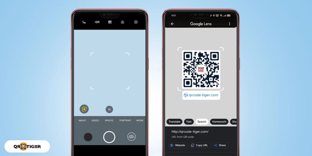Scanner QR code : caméra, image et sécurité sur Android