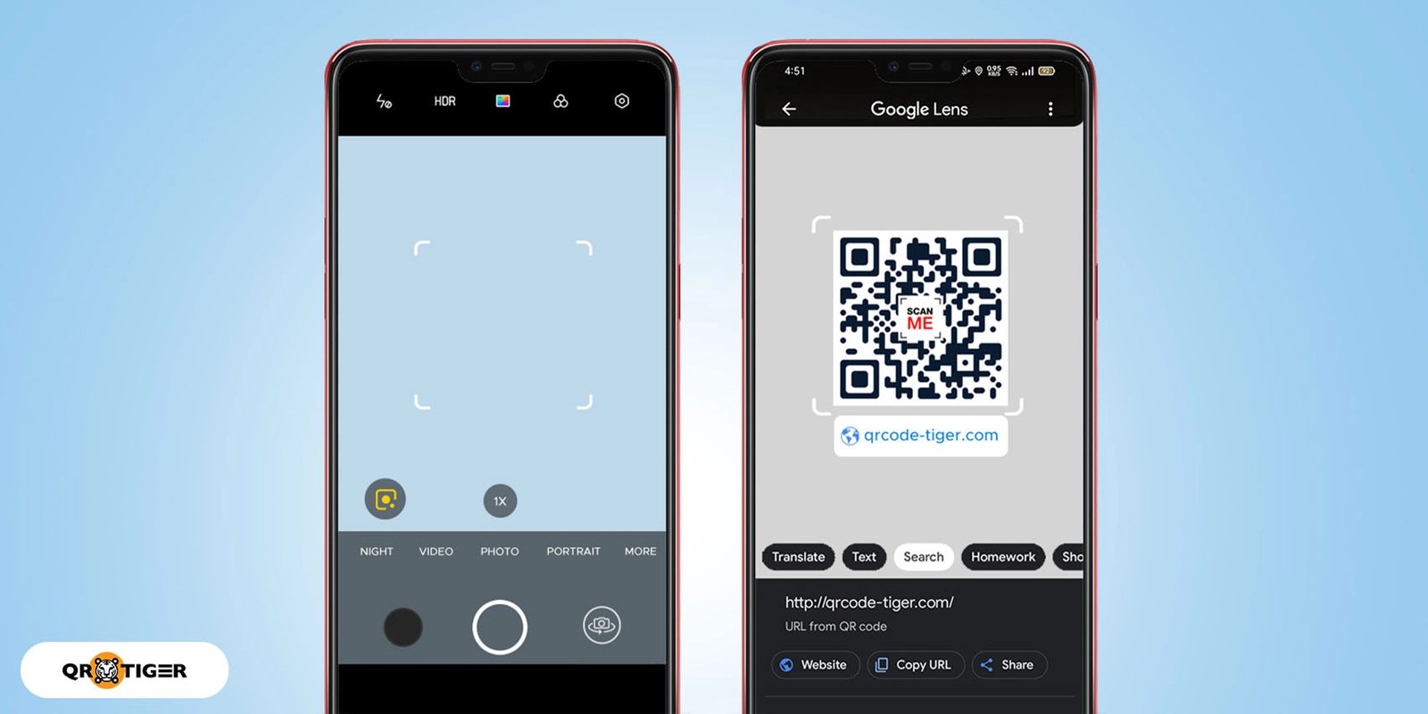Scanner QR code : caméra, image et sécurité sur Android